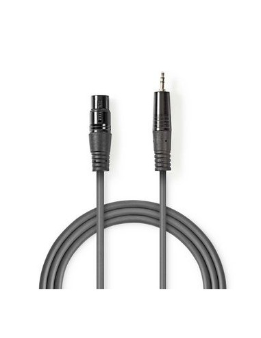 Nedis Cable de Audio balanceado | XLR...