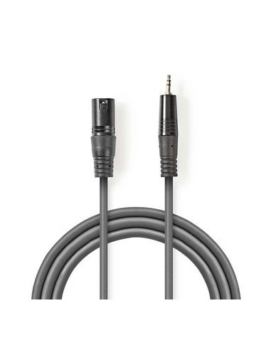 Nedis Cable de Audio balanceado | XLR...