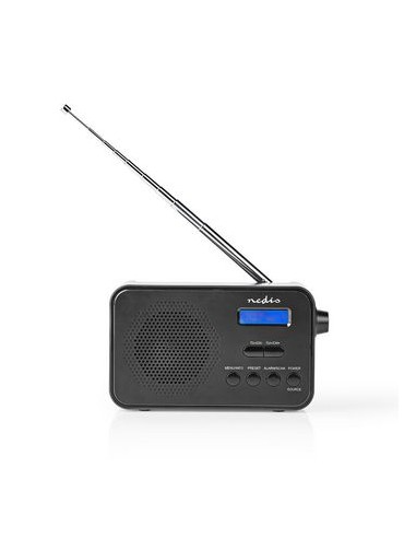 Nedis DAB + Radio | Diseño portátil |...