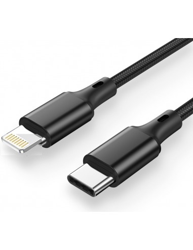 Blexter Cable USB C a Lightning 1m Negro