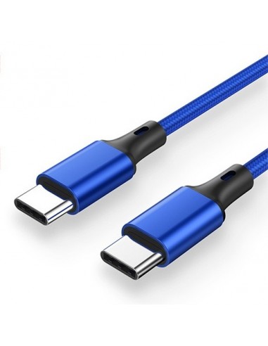 Blexter Cable USB-C a USB- C/ 65w/ 1m...