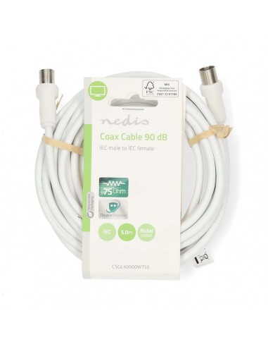 Nedis Cable Coaxial macho- hembra |...