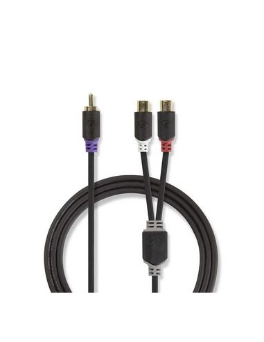 Nedis Cable Subwoofer | RCA Macho |...